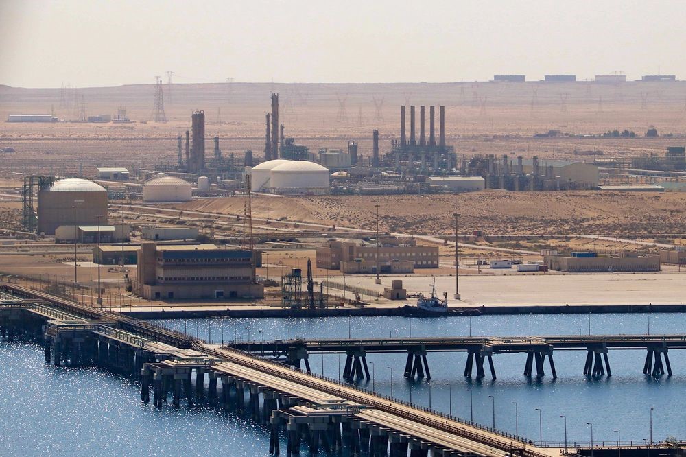 利比亚马萨布雷加的布雷加的石油港口