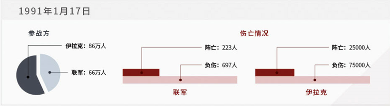 伊拉克和联军伤亡情况