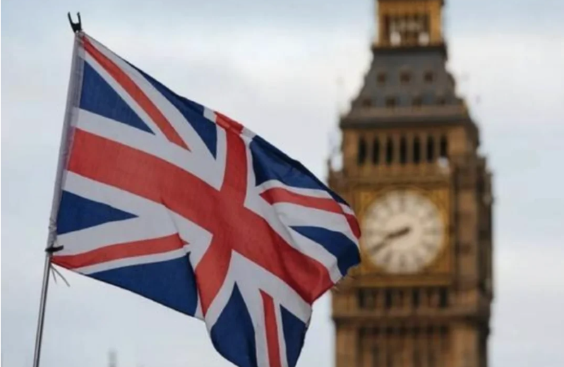 英国国旗和大笨钟