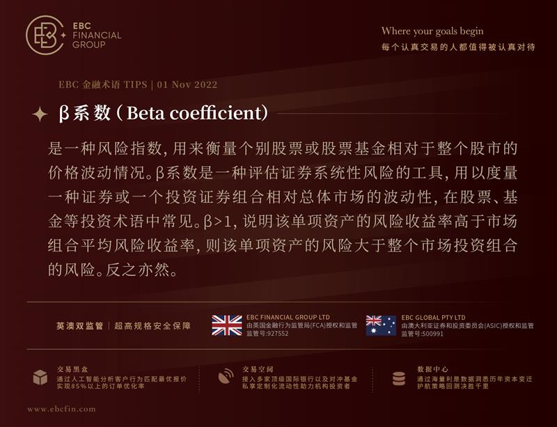 β系数（Beta coefficient）