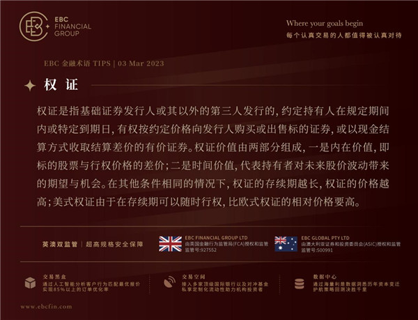 权证（share warrant）