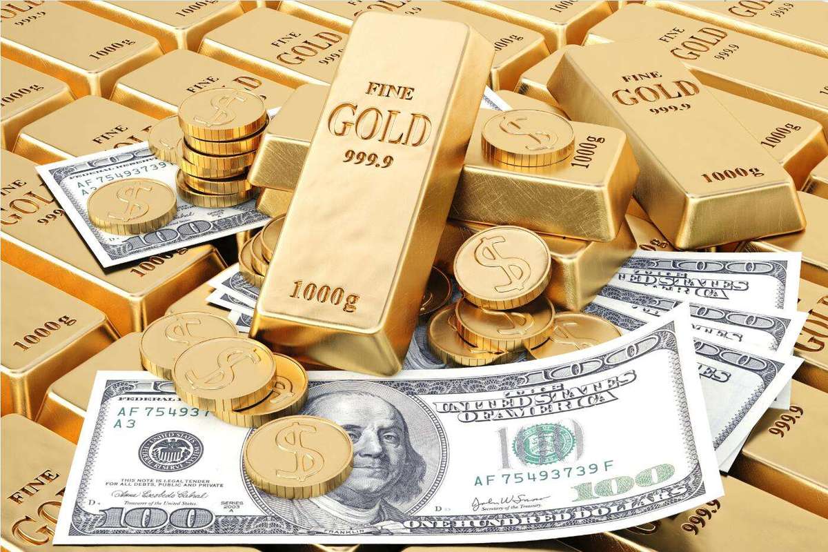 Analysis of the relationship between gold market price and US dollar