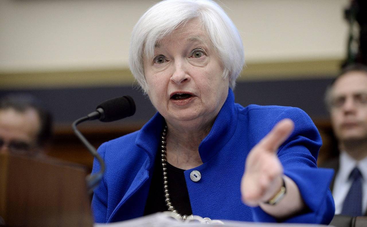 美国财政部长耶伦(Janet Yellen)