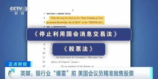 美国会议员精准抛售股票
