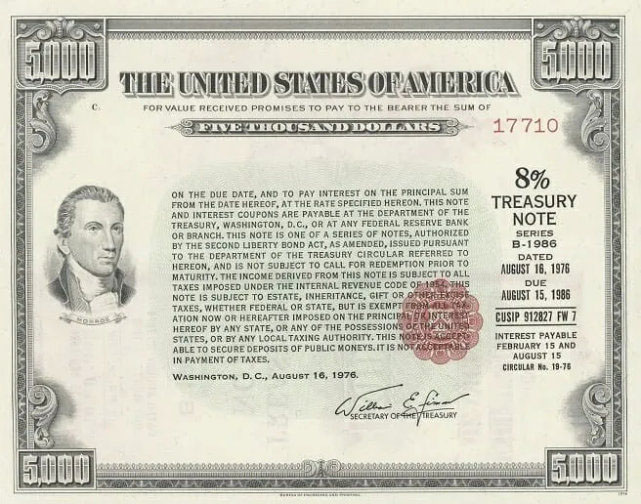 Treasury bond