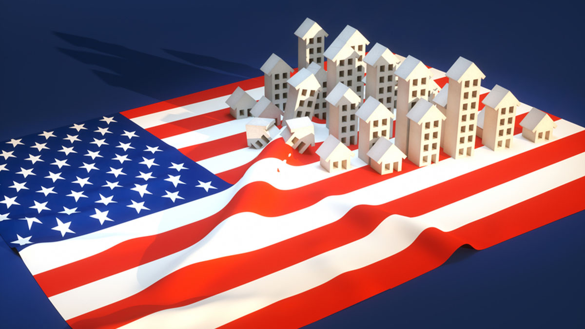 美國房地產市場受困