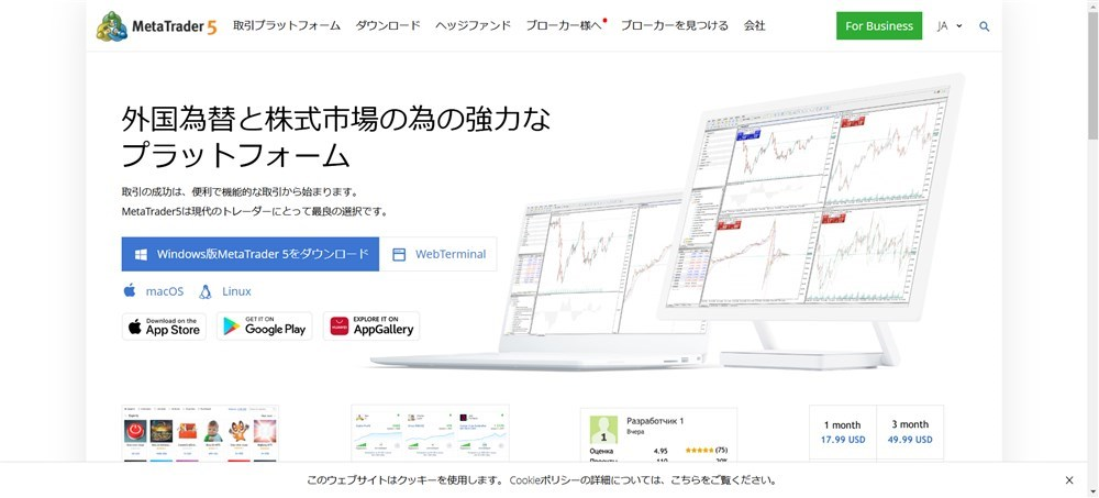 MT4とMT5の違いとは