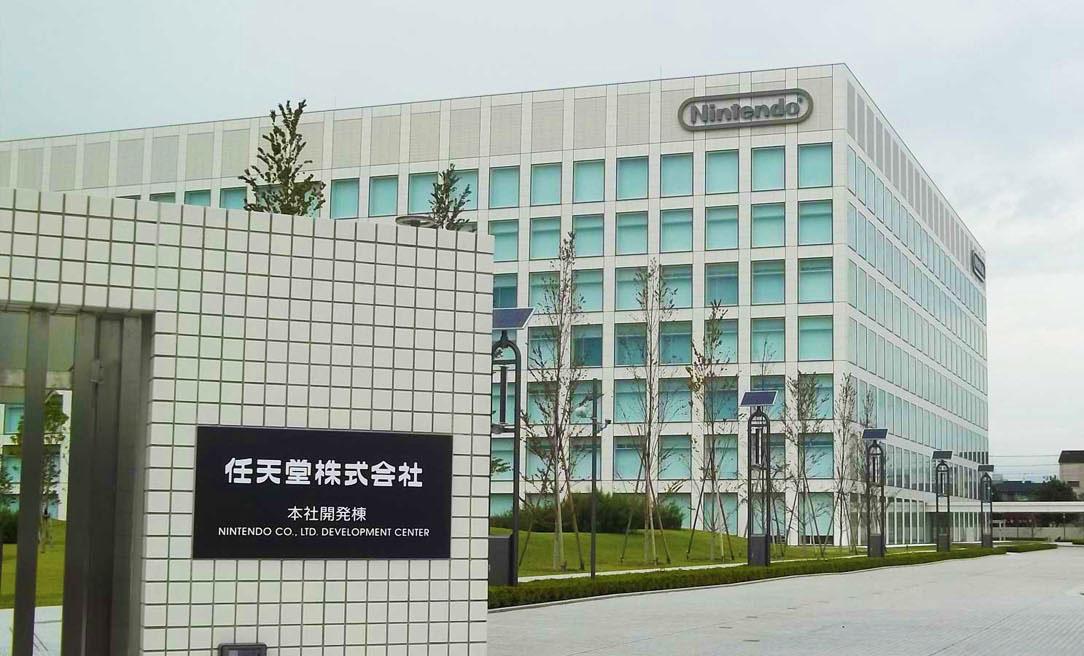 京都に置かれる任天堂本社