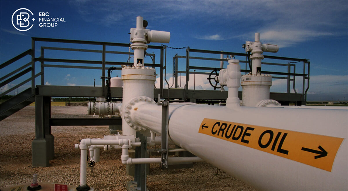 Crude oil pipeline diagram