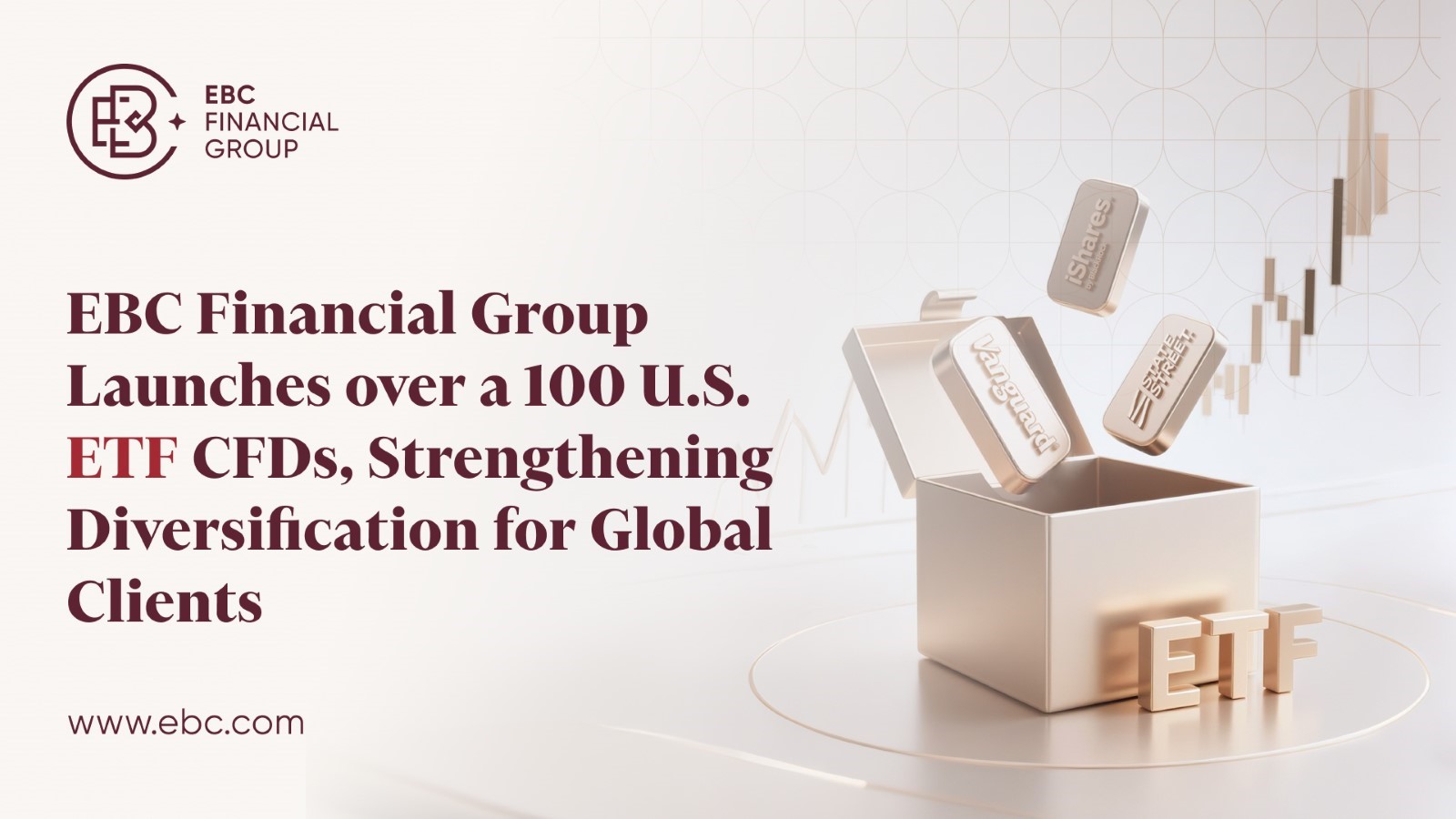 EBC Meluncurkan Lebih dari 100 CFD ETF AS EBC Launches over a 100 U.S. ETF CFDs