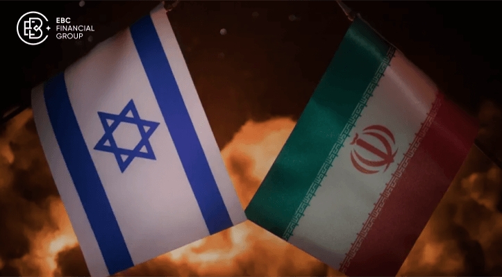 イスラエルとイランの国旗.jpg