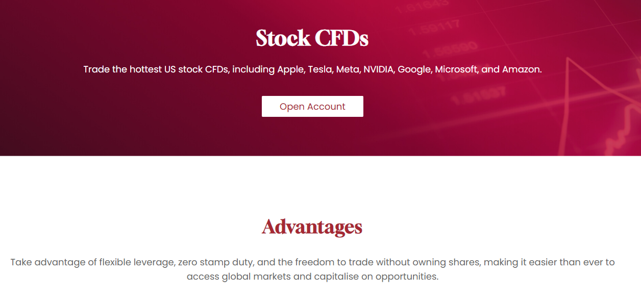 Stocks CFD Trading