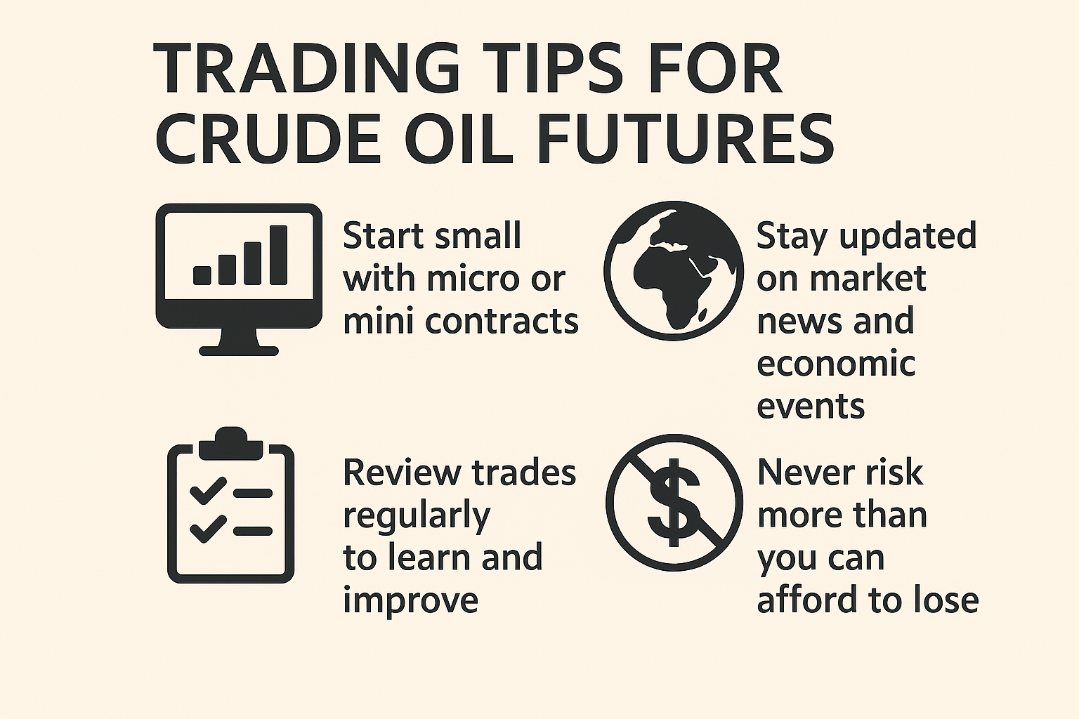 Crude Oil Futures Trading Tips
