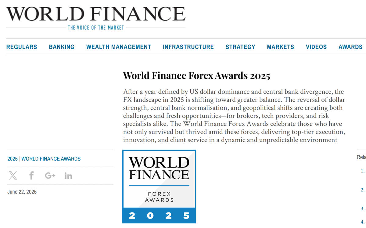 2025年《世界金融》杂志World Finance