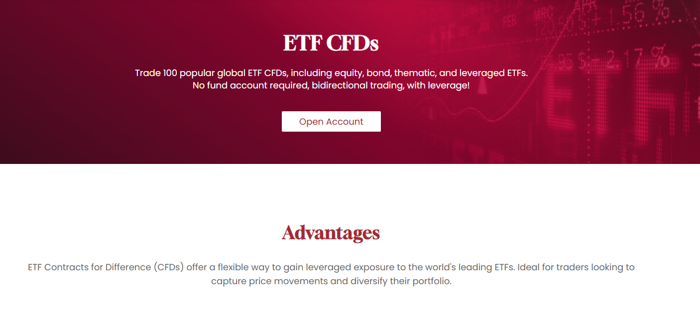 ETF CFD Broker