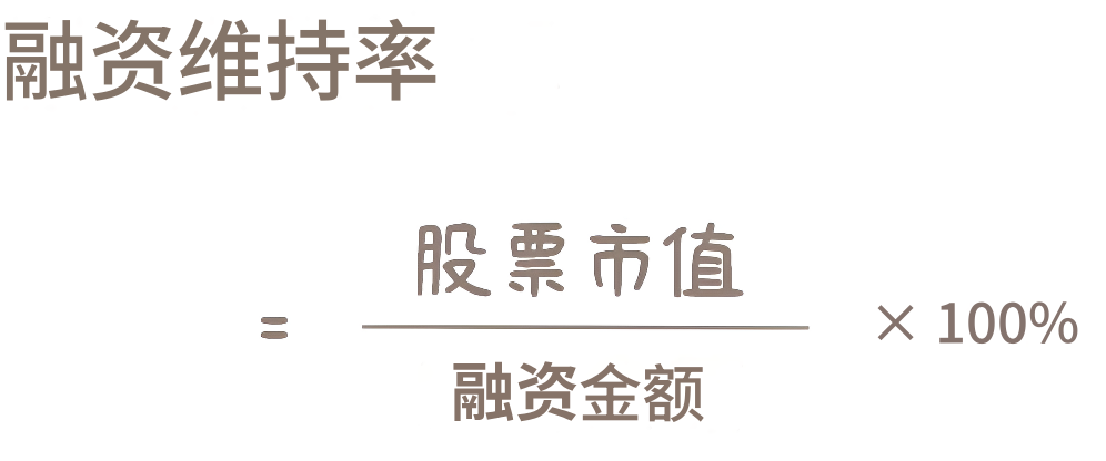 融资维持率计算公式