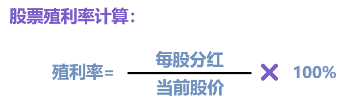 股票殖利率计算