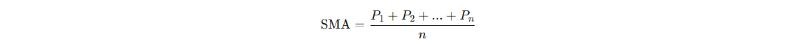 SMA Formula