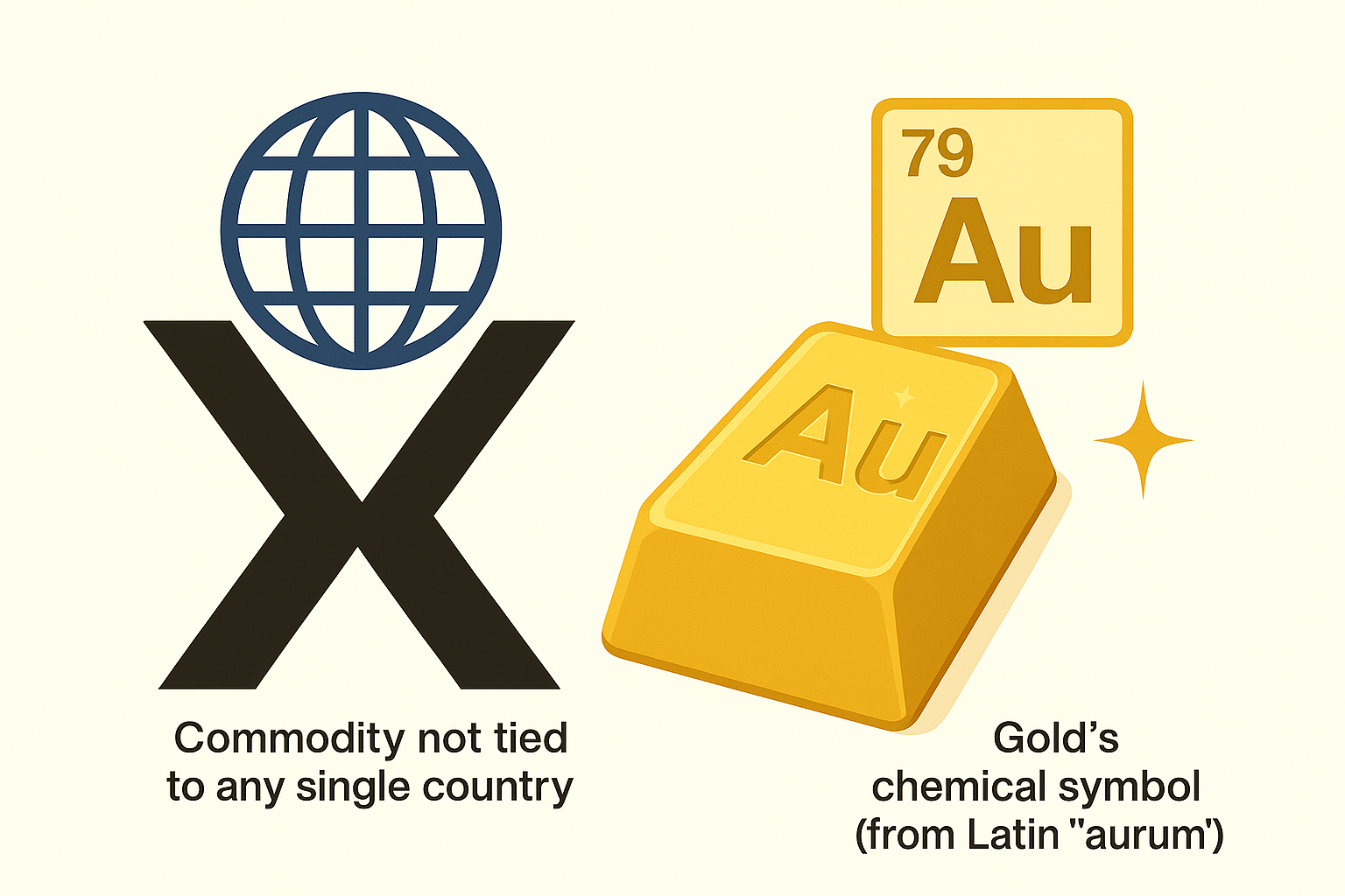 Gold Symbol in Trading