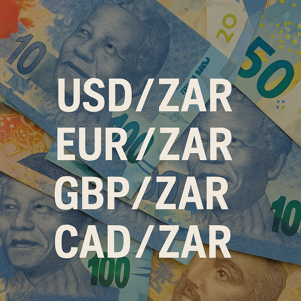 Popular ZAR Currency Pairs
