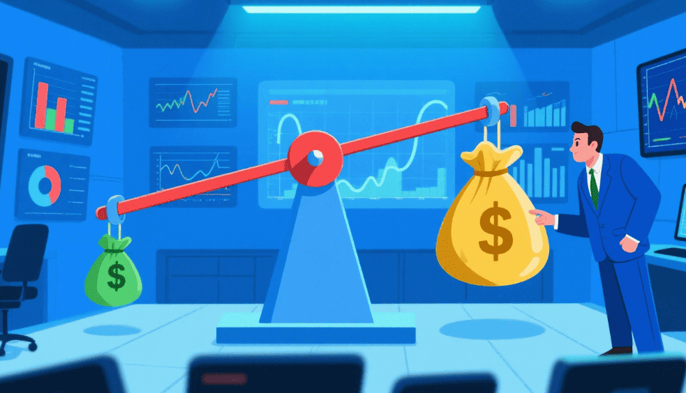 Representación gráfica de apalancamiento en Forex