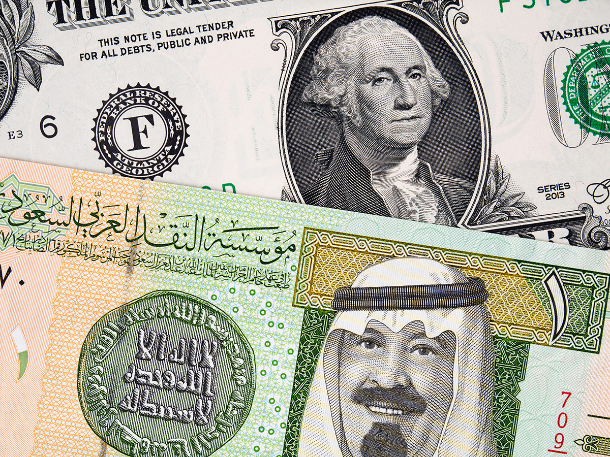 SAR Pegged to USD