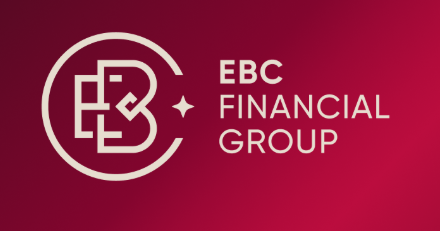 Logo de EBC Financial Group, un bróker de alcance global.