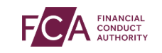 Logo de la FCA (Financial Conduct Authority), autoridad financiera del Reino Unido responsable de supervisar a empresas financieras.