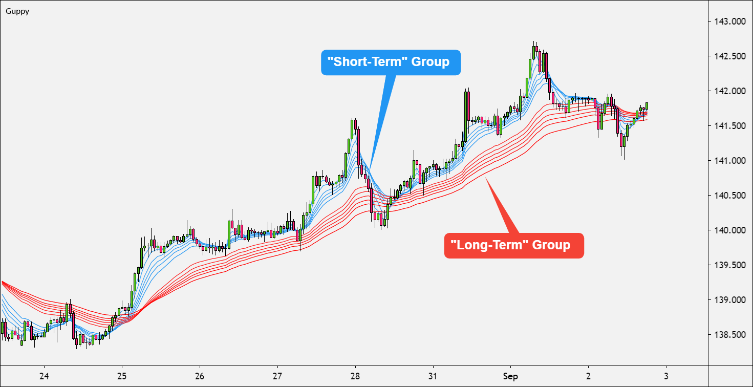 Guppy Multiple Moving Average