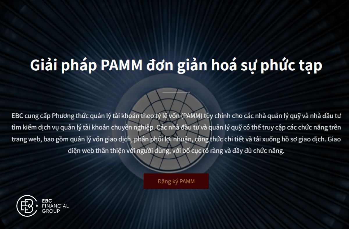 Tài khoản PAMM là gì?