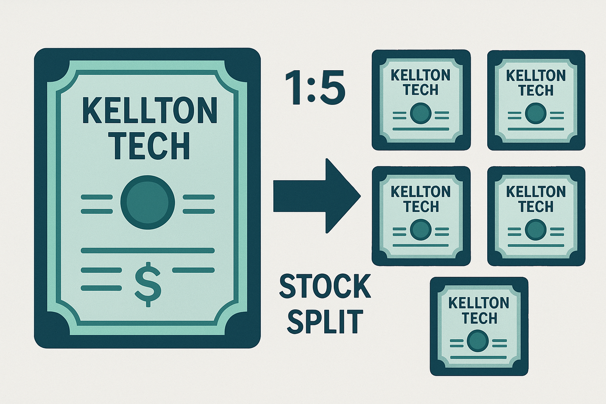 Kellton Tech Stock Split