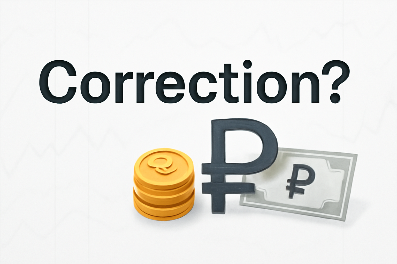Russian Ruble Correction
