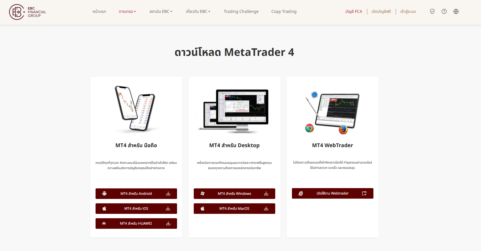 MT4 ดาวน์โหลด - ENC