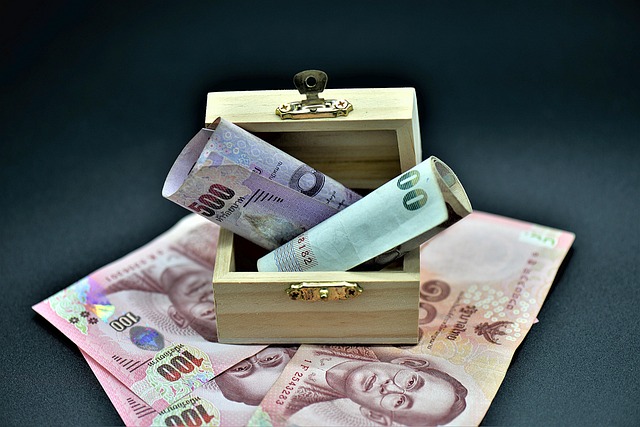 Billetes del baht tailandés