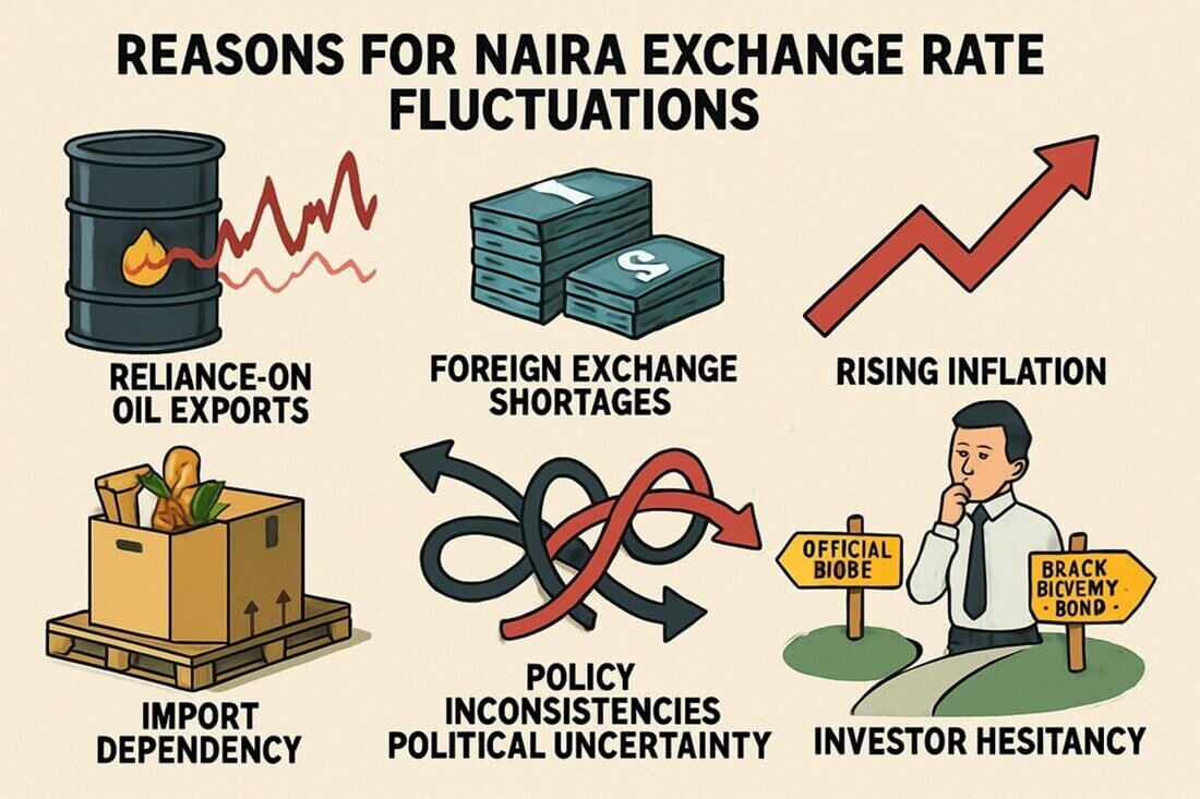 Reasons for Naira Exchange Rate Fluctuations