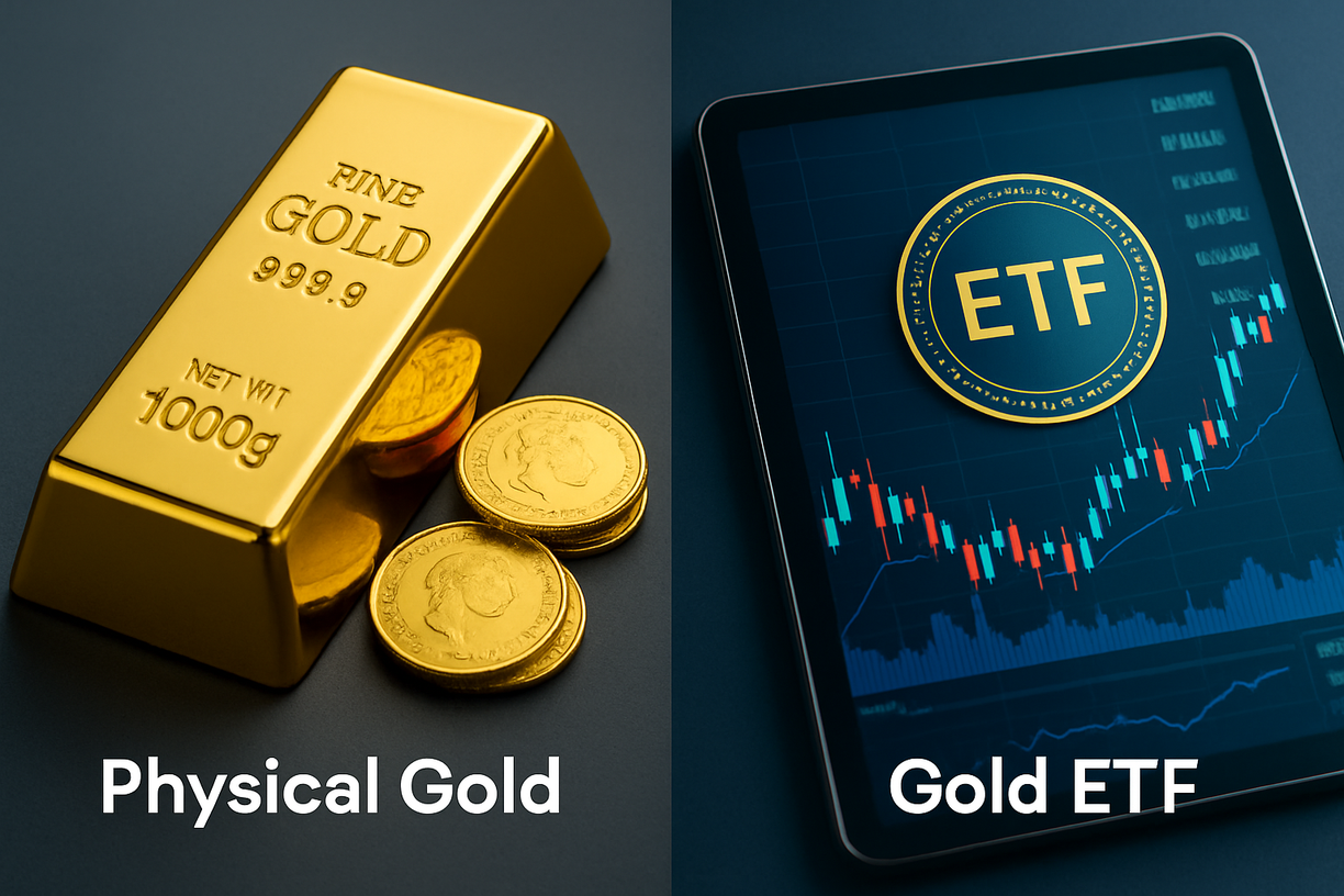 Gold ETF vs Physical Gold