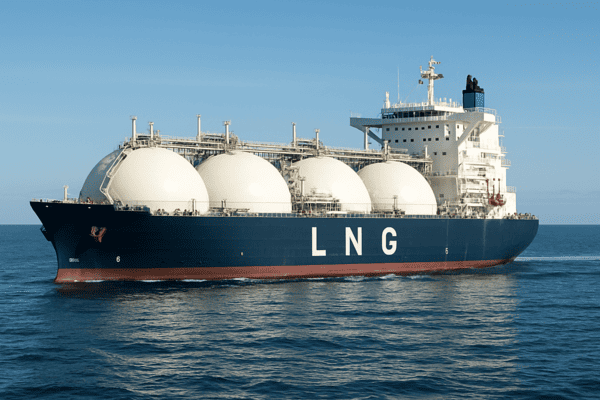Buque de exportación de gas natural licuado