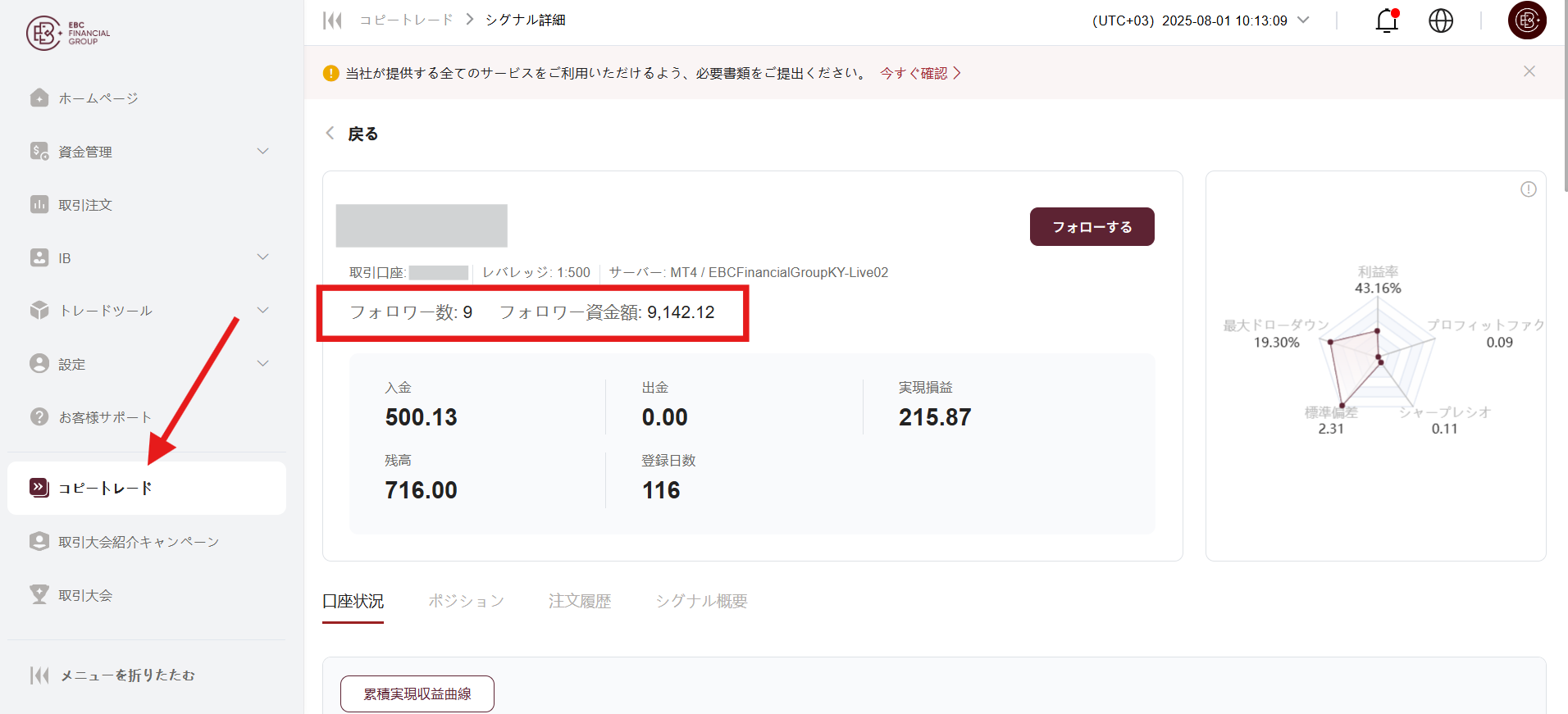 シグナル報酬プログラム変動