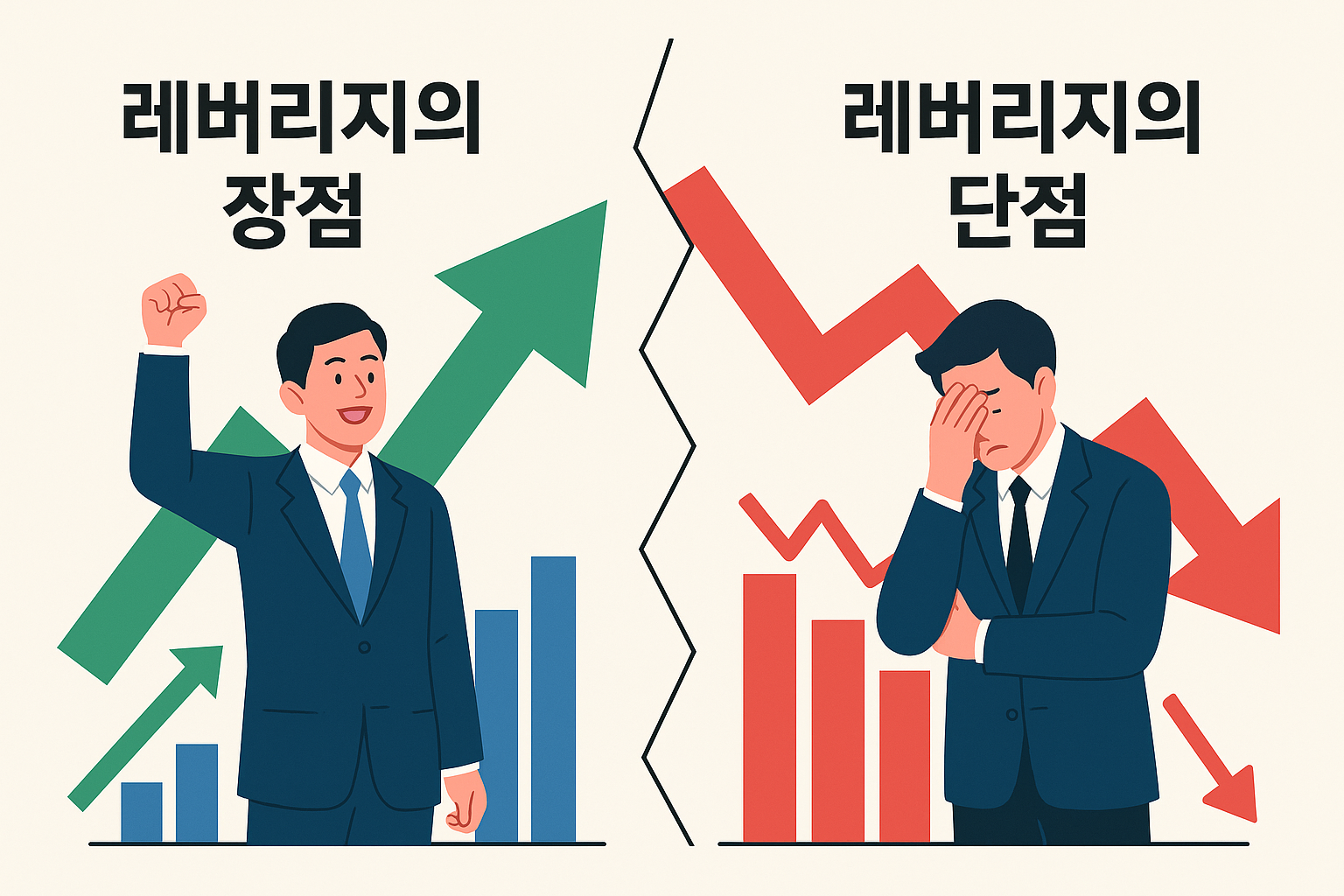 주식 레버리지 장점과 단점