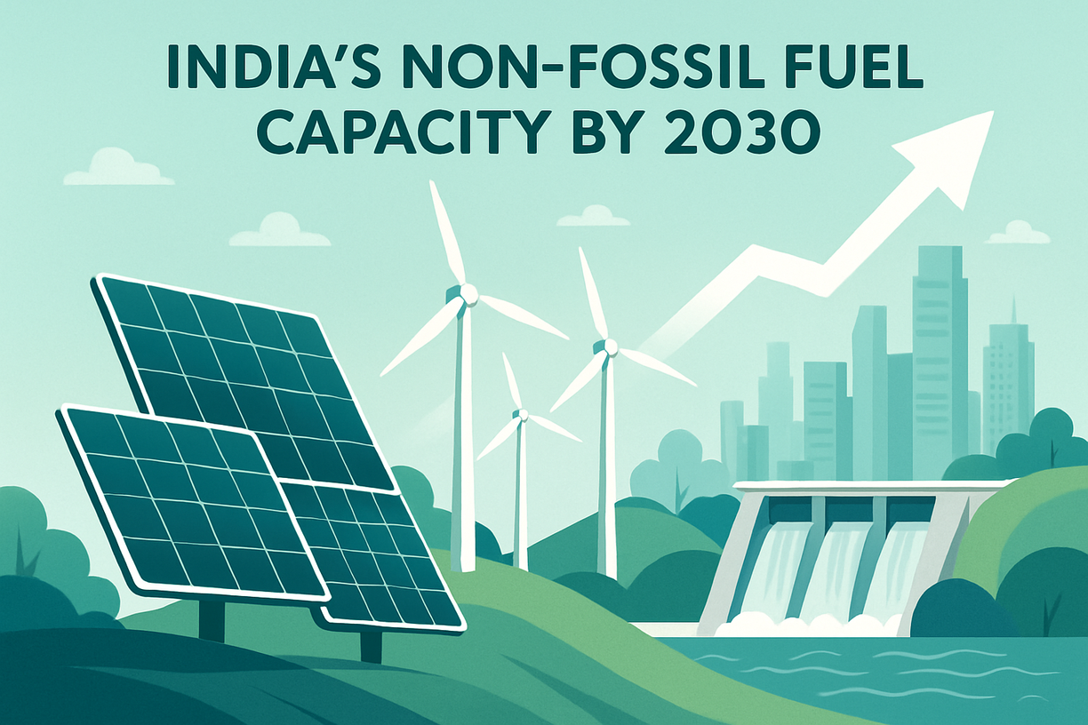 India Non Fossil Fuel Capacity 2030