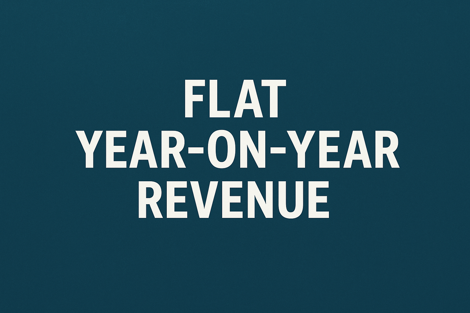 Flat Earnings by Intel