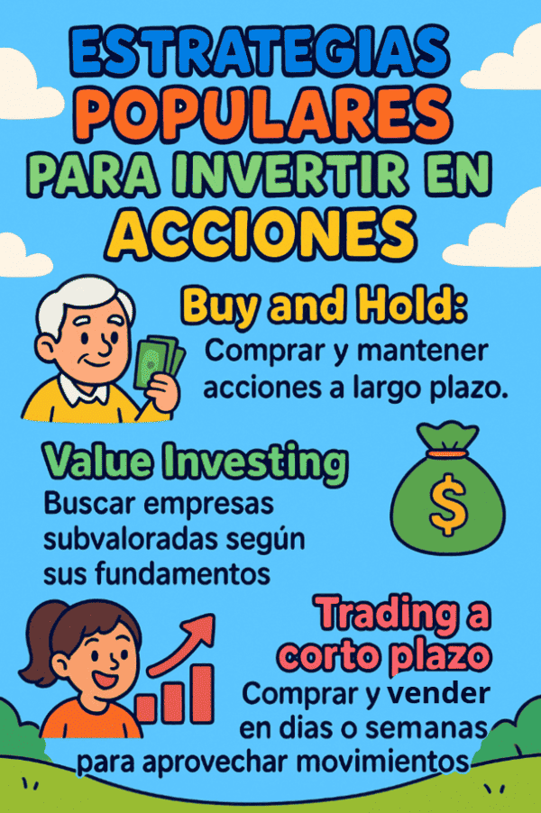 Estrategias populares para invertir en acciones