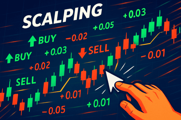 Imagen que muestra el concepto de scalping en trading