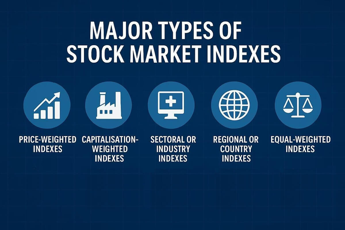 Major Types of Stock Market Indexes