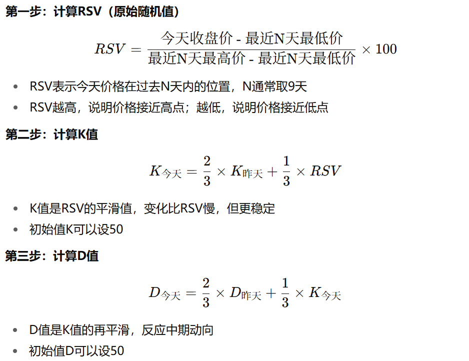 KD指标公式