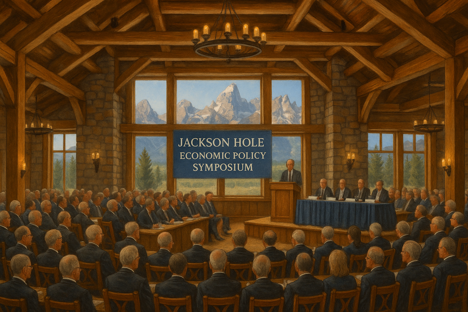 Markets Await the Jackson Hole Speech