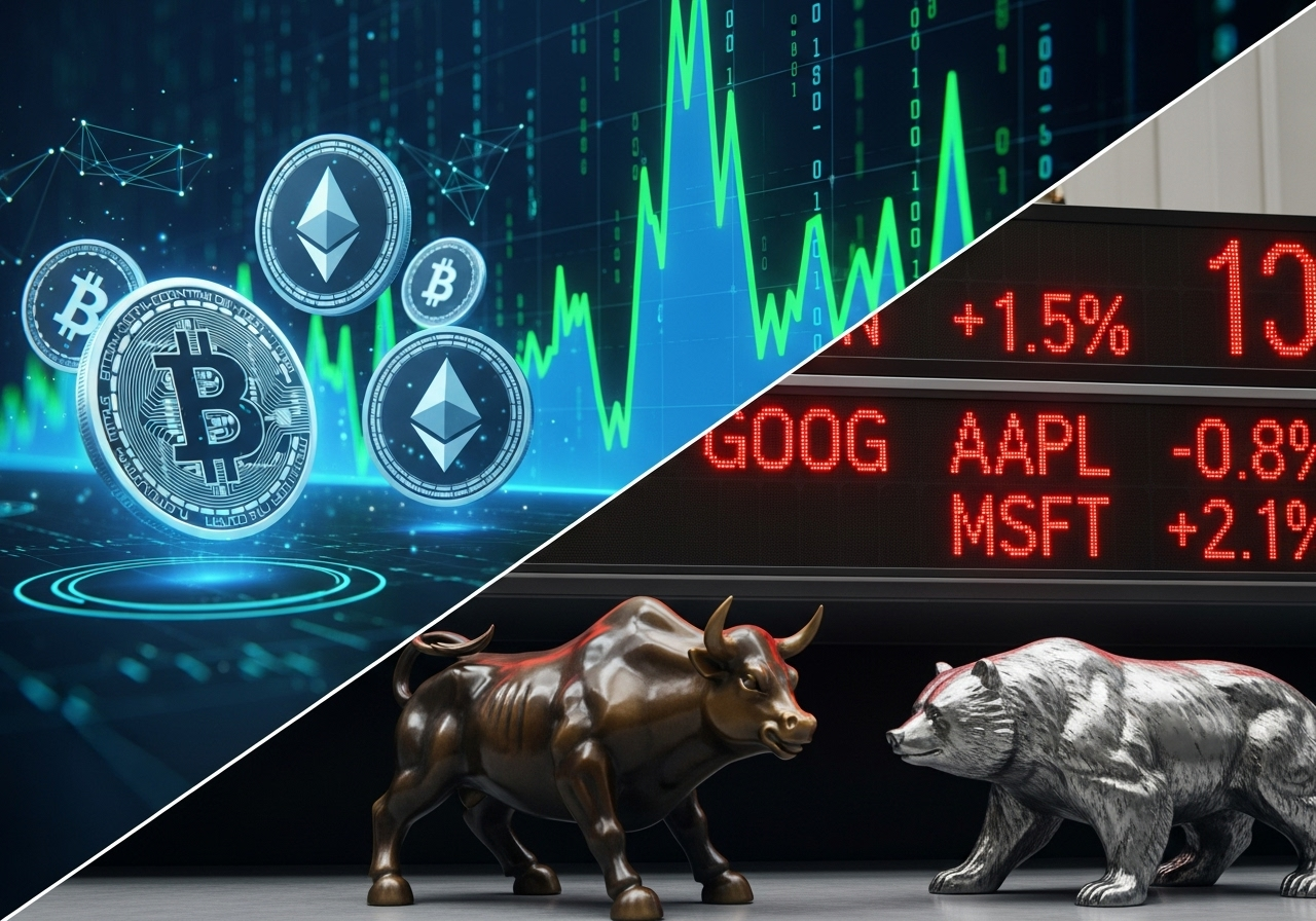 Crypto vs Stocks