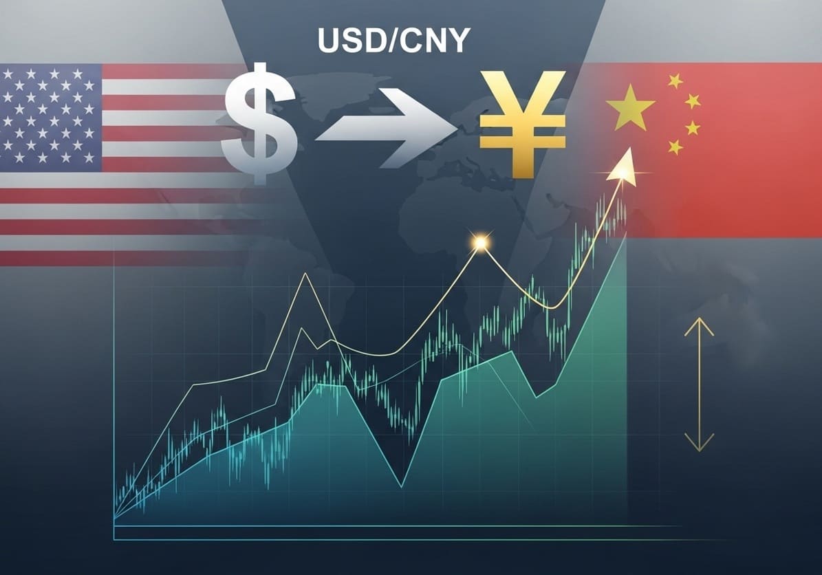 USD to CNY - The Rising Yuan