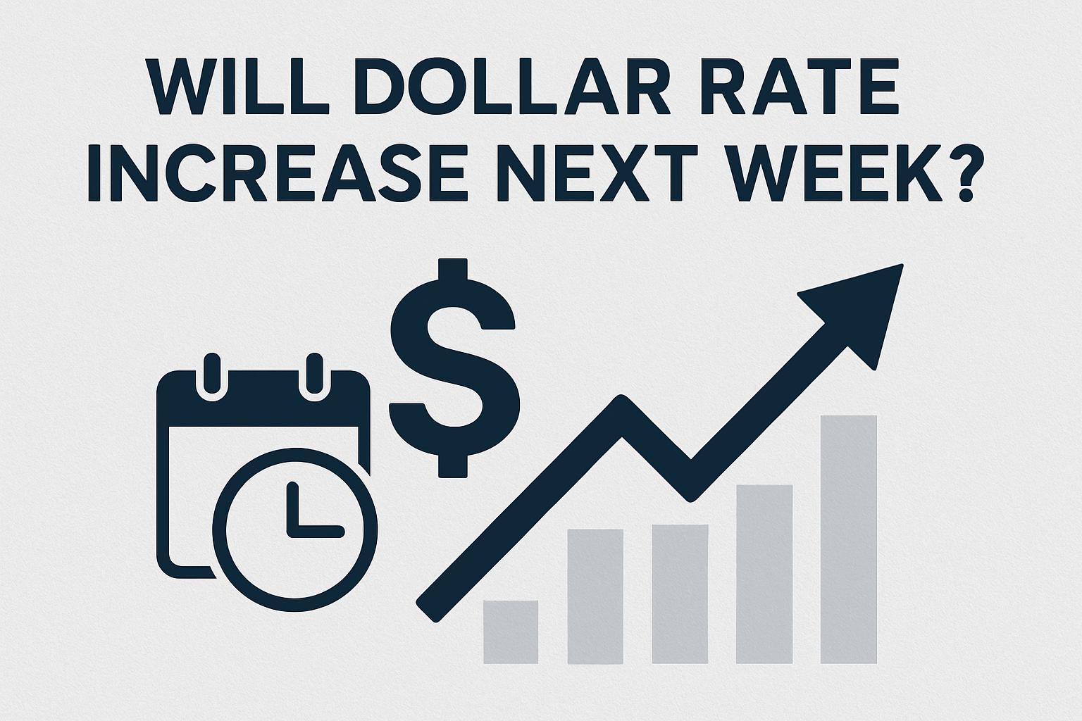 Will the Dollar Rate Increase Next Week