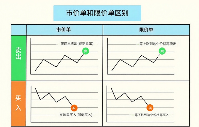 市价单与限价单的区别
